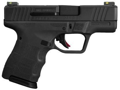 SAR FIREARMS SAR9 SC 9MM BLK 3.3" 12+1    #