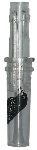 Haydel's Game Calls TC87 Triple Tone Open Call Crow/Hawk Sounds Attract Turkeys, Clear Acrylic