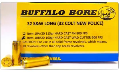 Buffalo Bore Ammunition 3J20 Anti-Personnel Strictly Business 45Colt 225gr Soft Cast Hollow Point 20 Per Box/12 Case