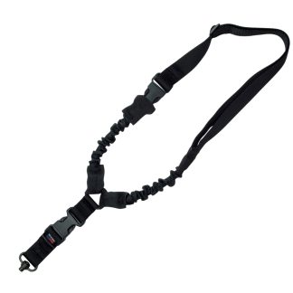 GrovTec US Inc GTSL52 Single Point  Black Elastic Bungee Rifle/Shotgun