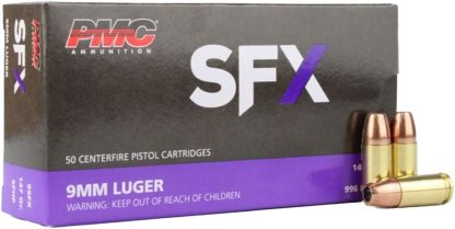 PMC 9MM 147GR SFX HP 50RD