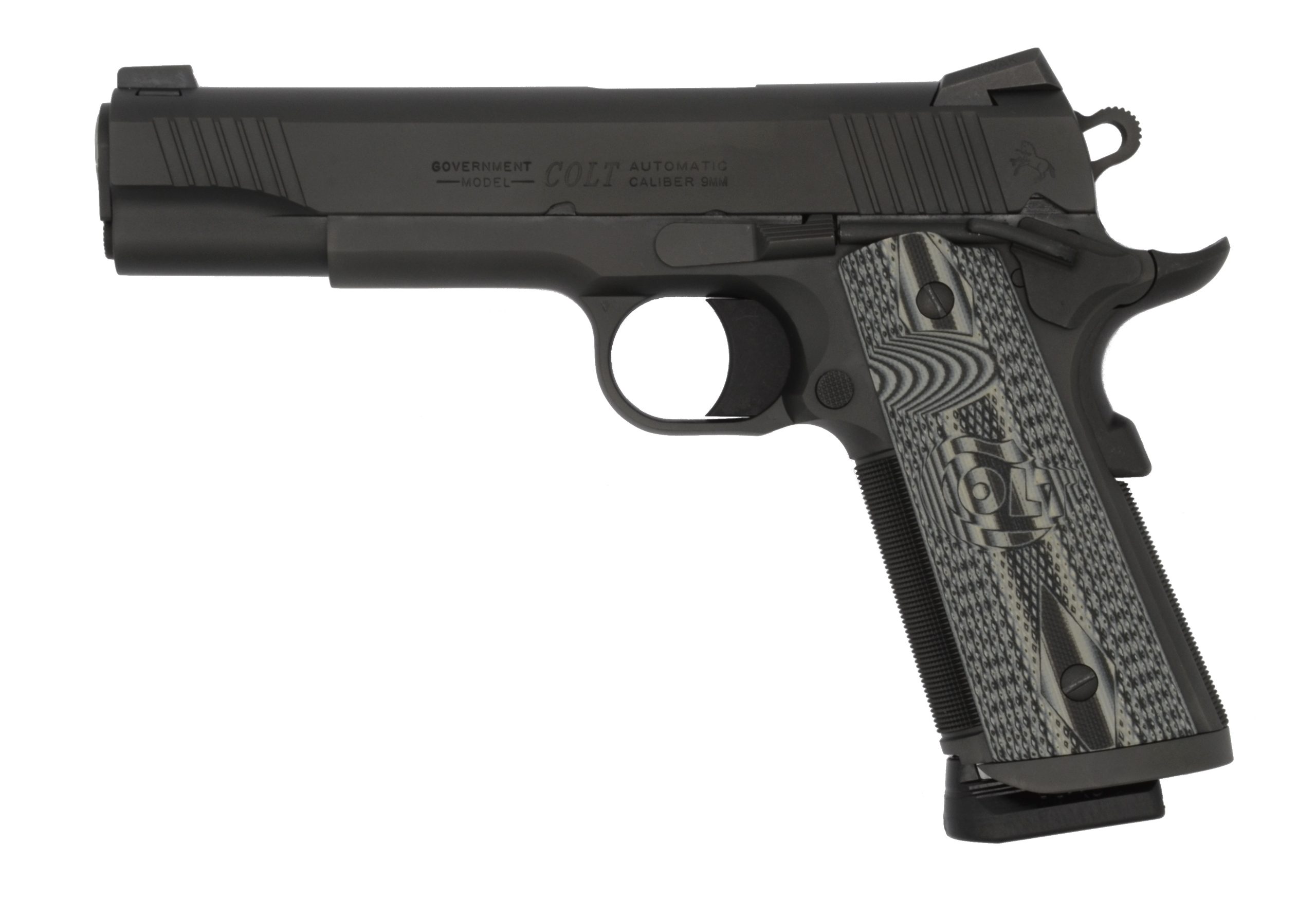 COLT COMBAT UNIT 9MM BLK 5" NS