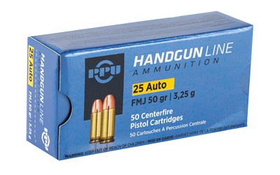 PPU 25ACP FMJ 50GR 50/1000 - Image 2