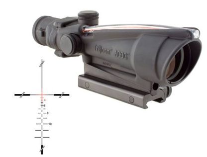 TRIJICON ACOG 3.5X35 .308 BALLISTIC RED