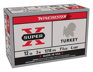 WIN SPRX TRKY 12GA 3" #4 10/100