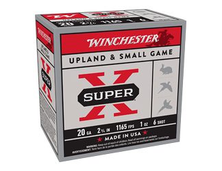 WIN SPRX HGL 20GA 2.75" #6 25/250
