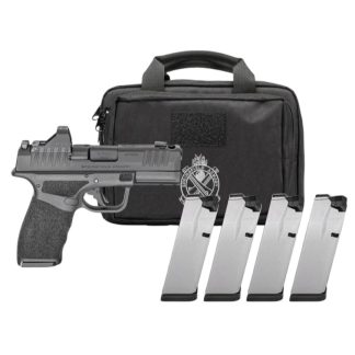 Springfield Gear Pac Hellcat Pro Comp OSP Handgun 9mm Luger 10rd Magazines(4) 3.7" Barrel Green Dot & Bag