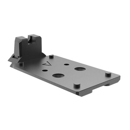 Springfield Armory Agency Optic System Mounting Plate 1911 DS for Leupold DeltaPoint Pro Black