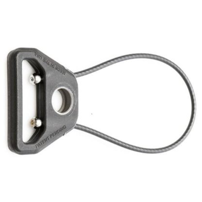 Blue Force Gear Molded Universal Wire Loop Sling Attachment Push Button 2.75" Black