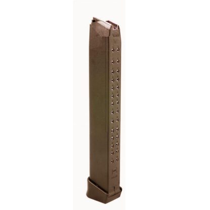 Glock Gen5 Factory Magazine for G17 G17L G19 G19X G26 G34 FDE 9mm Luger 33/rd