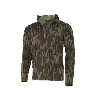 Muddy DV8 Quest Midweight Quarter Zip Hoodie Mossy Oak Bottomland 2XL
