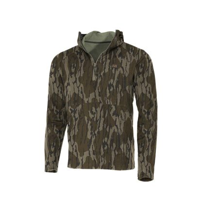 Muddy DV8 Quest Midweight Quarter Zip Hoodie Mossy Oak Bottomland XL