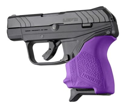 Hogue HandAll Beavertail Grip Sleeve for Ruger LCP II-Purple