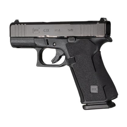 Hogue Wrapter Adhesive Grip Glock 43x/48 Rubber Grain Texture Black