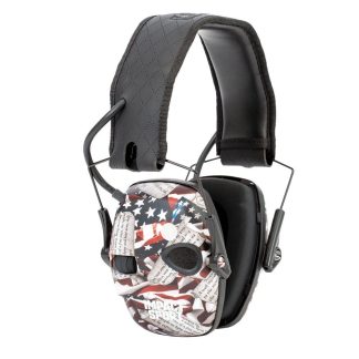 Howard Leight Impact Sport Shooting Electronic Ear Muffs with Bluetooth 21dB 2nd Amendment