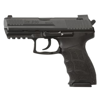 H&K P30 Handgun 9mm Luger 10rd Magazines(2) 3.85" Barrel DA/SA V3 Rear Decocker Button