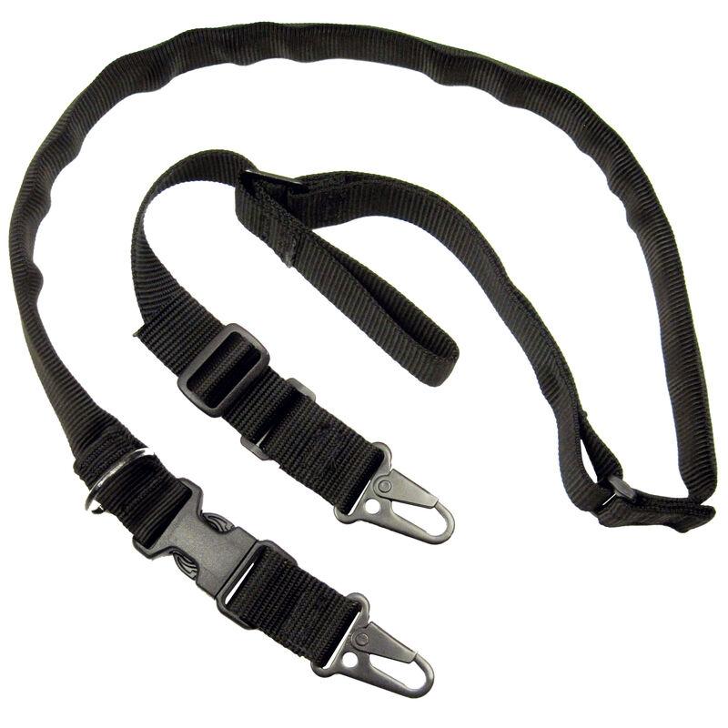 TacShield Warrior 2n1 Sling with HK Snap Hook 1.25" Black