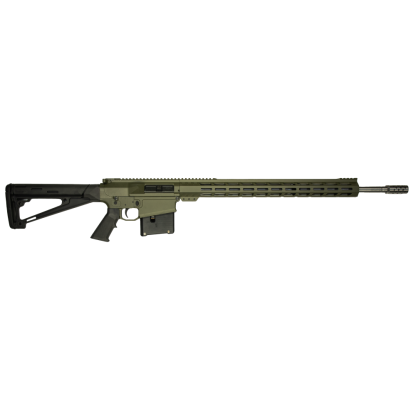 GLFA  AR Long Action Rifle 6.5 PRC 5rd Magazine 24" Barrel M-LOK Handguard OD Green Cerakote