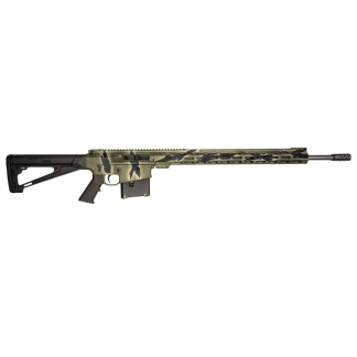 GLFA  AR Long Action Rifle 6.5 PRC 5rd Magazine 24" Barrel M-LOK Handguard Green Pursuit Cerakote