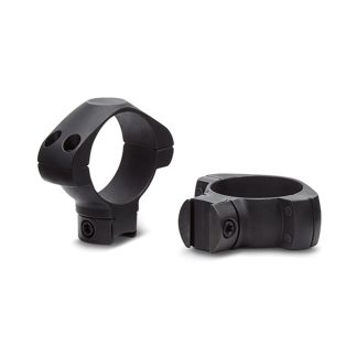 Konus 2-Piece Steel Riflescope Rings for Airguns & .22 Rails 1" Medium Black