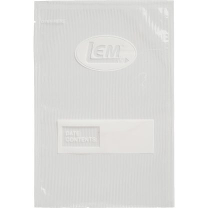 LEM Products MaxVac Quart Vacuum Bags - 8"x12" 100/ct