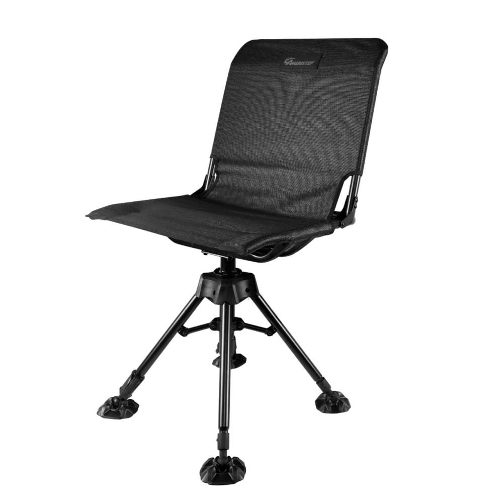 Ameristep 360 Silent Swivel Blind Chair Black