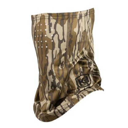Knight & Hale Run N' Gun Gaiter Mask One Size Mossy Oak Original Bottomland