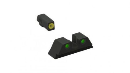Meprolight ML47787 Hyper-Bright Yellow Ring Front/Green Rear Sights for CZ Shadow 2