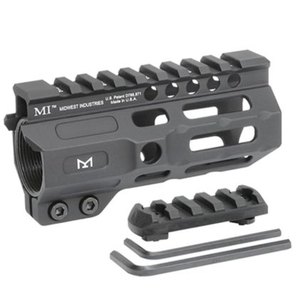 Midwest Industries One Piece Combat Rail Free Float Handguard 4.5" M-LOK