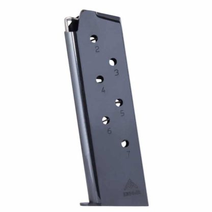 Mec-Gar 1911 Handgun Magazine .45 ACP Blued Steel 7/rd