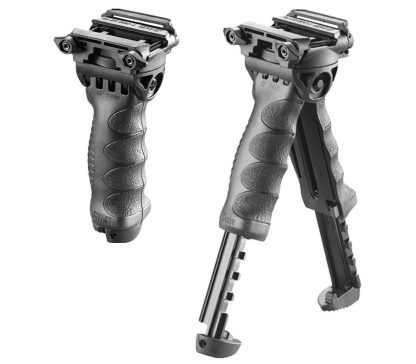 Mako Group Tactical Pivoting QR Vertical Foregrips with Integrated Adjustable Bipod