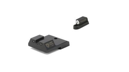 Perfect Dot NS Setw/ White Front + U Rear for CZ-USA P-07 & P-09