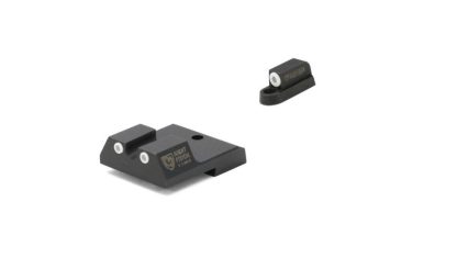 Perfect Dot NS Setw/White Front + U White Rear for CZ-USA P-10 C