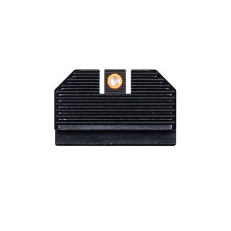 Night Fision Optics Ready Stealth Night Sight Set Orange Front Blank Rear Glock 43x MOS