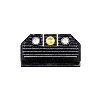 Night Fision Optics Ready Stealth Night Sight Set Yellow Front Black Back for Springfield Hellcat