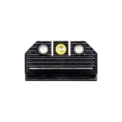 Night Fision Optics Ready Stealth Night Sight Set Yellow Front Black Back for Springfield Hellcat
