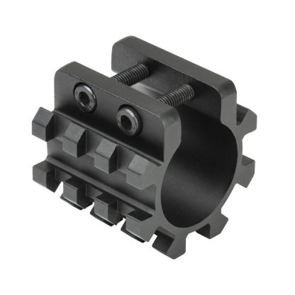 NcStar 12 ga Shotgun Tri-Rail Weaver Style Mount for 1" Mag Tube