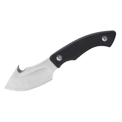 ABKT Elite Grunt Fixed Knife 3" Guthook Blade Black
