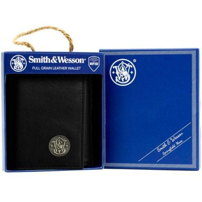 Smith & Wesson Tri-Fold Wallet Black
