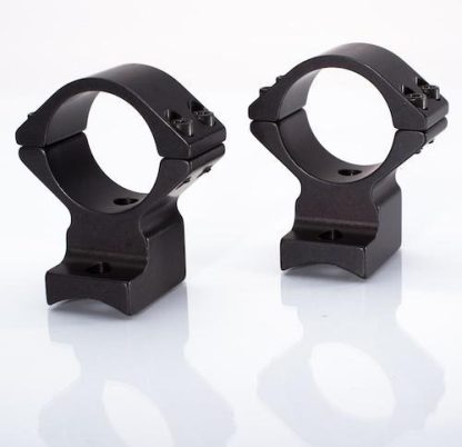 Talley 2-Piece Rings & Base Combo Savage Round Receiver Accutrigger- A17/A22/AXIS 8-40 Screw 30mm Med