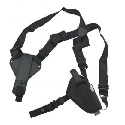 Uncle Mike's Plain Black Nylon Shoulder Holster 8715 AM#15