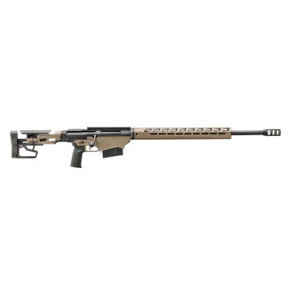 Ruger Precision Rifle .338 Lapua 5rd Magazines(2) 26" 3/4x24 Threaded Barrel Smoked Bronze Cerakote