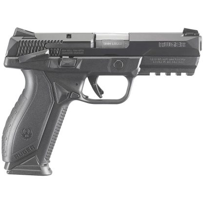 Ruger American Duty Frame Handgun 9mm Luger 10rd Magazine 4.2" Barrel Black with Safety