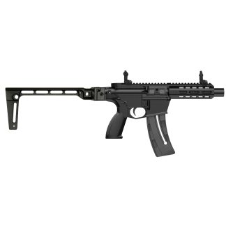 Retay RA1522 Pistol .22 LR 25rd Magazine 8" Threaded Barrel Black Aluminum M-LOK Forend Folding Stock