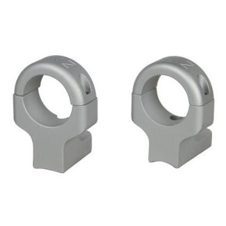 DNZ  Game Reaper 2     2-Piece Ringmount (2 screws) - 1" High Silver Fits Howa 1500 Mossberg 100ATR 4X4 MVP Weatherby Vanguard Remington 7007217227