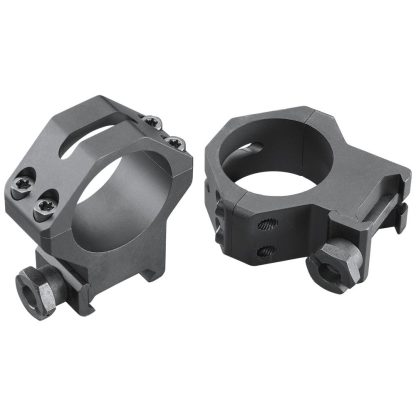 Weaver 4-Hole Tactical Picatinny Aluminum Scope Rings 30mm High Matte