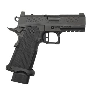 AF1911-ROMULUS 9MM 17 & 20 Rnd Magazines (1 Each) 3.5" BULL Barrel DLC Black MOS Optic Cut