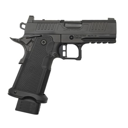AF1911-ROMULUS 9MM 17 & 20 Rnd Magazines (1 Each) 3.5" BULL Barrel DLC Black MOS Optic Cut
