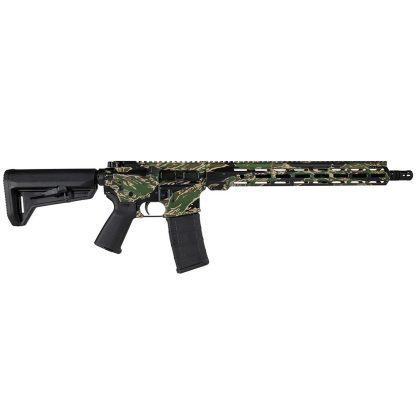 Shark Coast Tactical "Tiger Stripe" Rifle 5.56mm 30rd Magazine 16" Barrel 15" M-LOK Handguard
