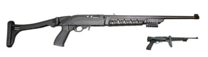 Ruger 10/22 Tactical Folding Stock - Black Polymer
